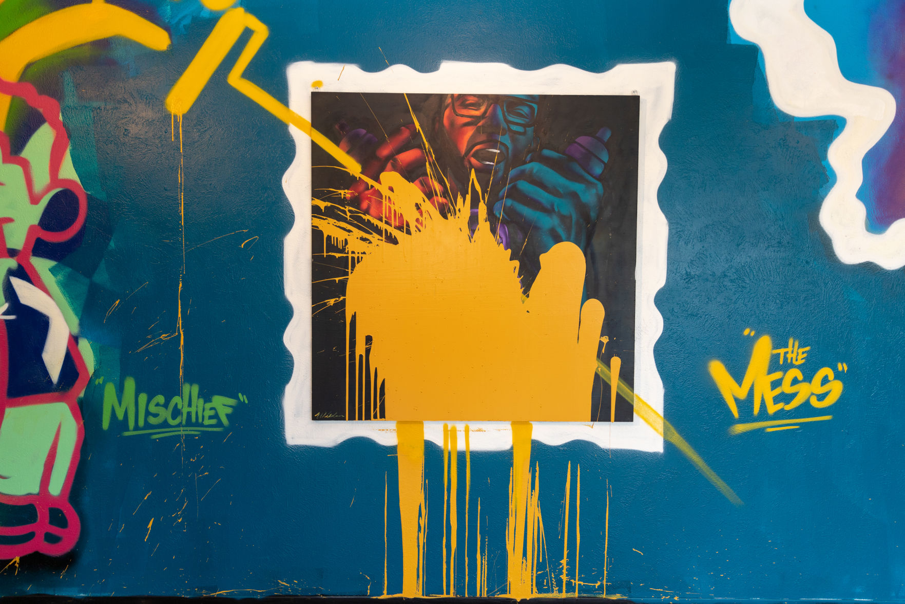 Spray-painted spectacle: local artist featured in new Arlington Museum of Art exhibit